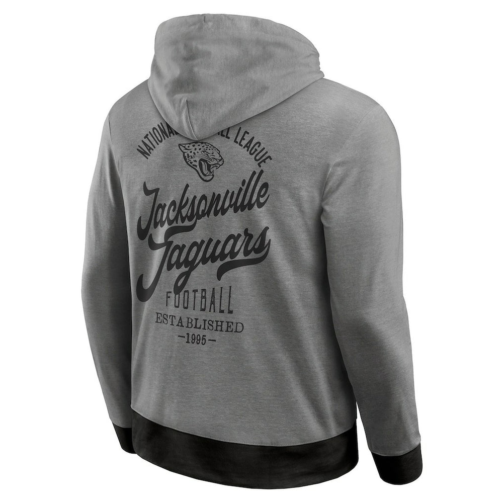 Jacksonville Jaguars Darius Rucker Collection Tonal Knit Pullover Hoodie - Black - Fanatics