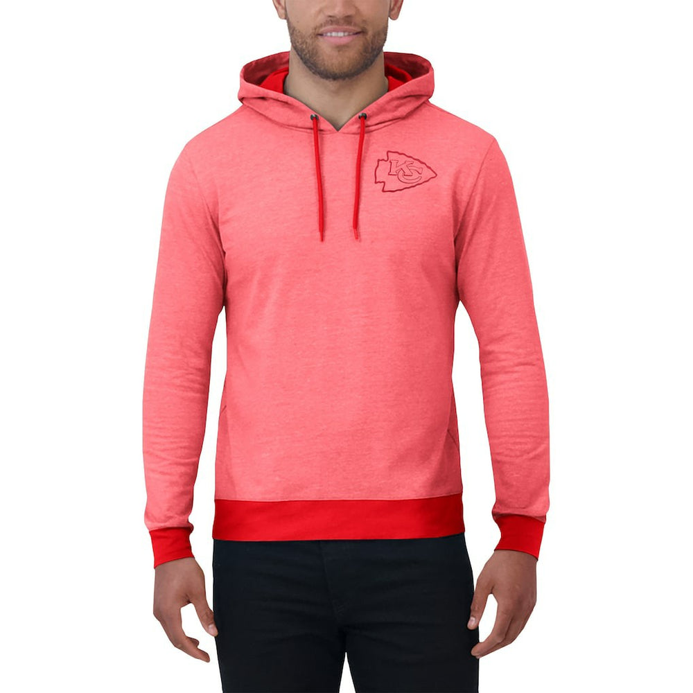 Kansas City Chiefs Darius Rucker Collection Tonal Knit Pullover Hoodie - Red - Fanatics
