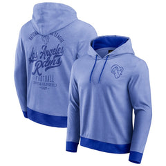 Los Angeles Rams Darius Rucker Collection Tonal Knit Pullover Hoodie - Royal - Fanatics
