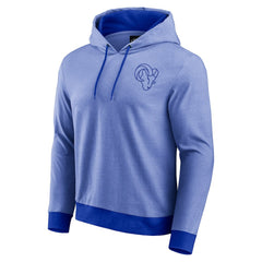 Los Angeles Rams Darius Rucker Collection Tonal Knit Pullover Hoodie - Royal - Fanatics