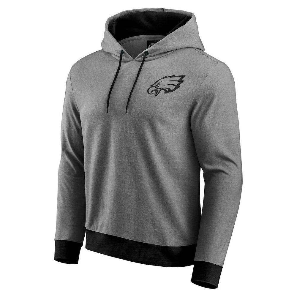Philadelphia Eagles Darius Rucker Collection Tonal Knit Pullover Hoodie - Gray - Fanatics