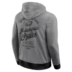 Philadelphia Eagles Darius Rucker Collection Tonal Knit Pullover Hoodie - Gray - Fanatics