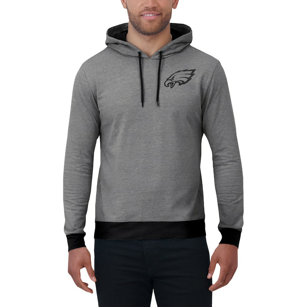 Philadelphia Eagles Darius Rucker Collection Tonal Knit Pullover Hoodie - Gray - Fanatics