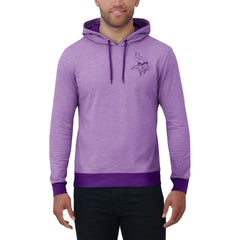 Minnesota Vikings Darius Rucker Collection Tonal Knit Pullover Hoodie - Purple - Fanatics