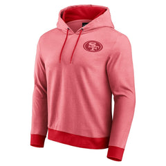 San Francisco 49ers Darius Rucker Collection Tonal Knit Pullover Hoodie - Scarlet - Fanatics