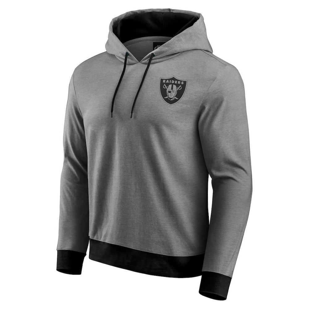Las Vegas Raiders Darius Rucker Collection Tonal Knit Pullover Hoodie - Black - Fanatics