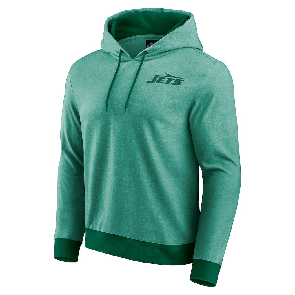 New York Jets Darius Rucker Collection Tonal Knit Pullover Hoodie - Green - Fanatics