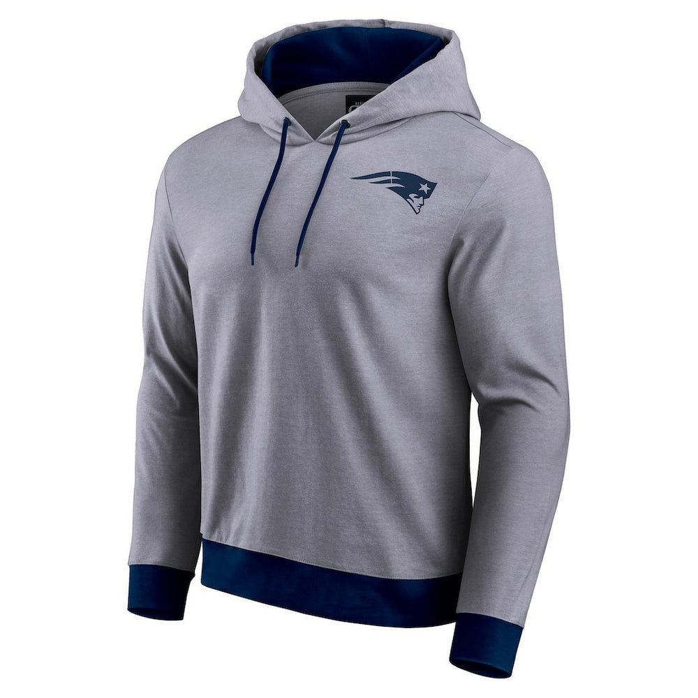 New England Patriots Darius Rucker Collection Tonal Knit Pullover Hoodie - Navy - Fanatics