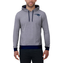 New England Patriots Darius Rucker Collection Tonal Knit Pullover Hoodie - Navy - Fanatics