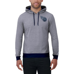 Tennessee Titans Darius Rucker Collection Tonal Knit Pullover Hoodie - Navy - Fanatics