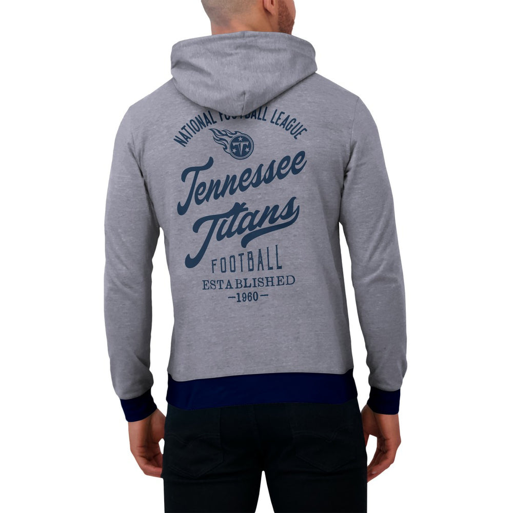 Tennessee Titans Darius Rucker Collection Tonal Knit Pullover Hoodie - Navy - Fanatics