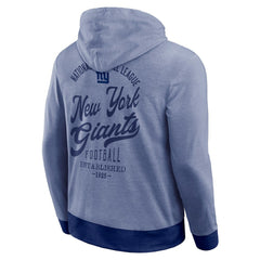 New York Giants Darius Rucker Collection Tonal Knit Pullover Hoodie - Royal - Fanatics