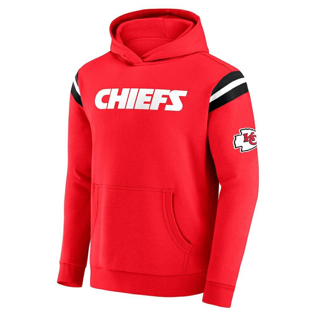 Kansas City Chiefs Darius Rucker Collection Football Washed Pullover Hoodie - Red - Fanatics