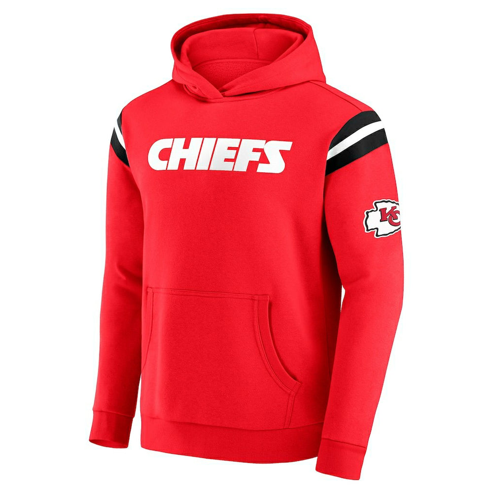 Kansas City Chiefs Darius Rucker Collection Football Washed Pullover Hoodie - Red - Fanatics