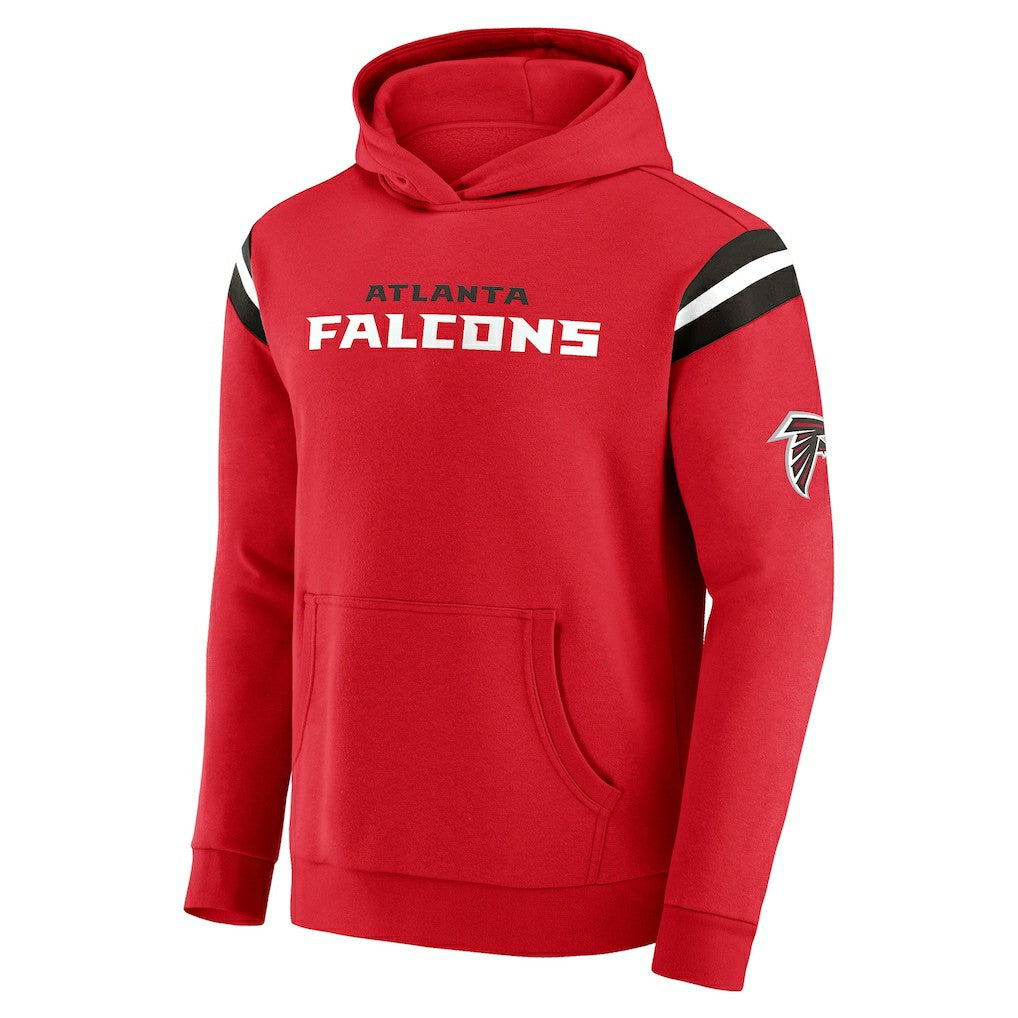 Atlanta Falcons Darius Rucker Collection Football Washed Pullover Hoodie - Red - Fanatics