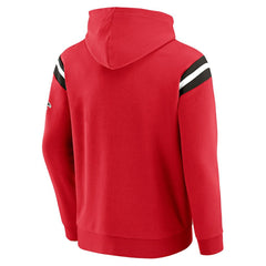 Atlanta Falcons Darius Rucker Collection Football Washed Pullover Hoodie - Red - Fanatics