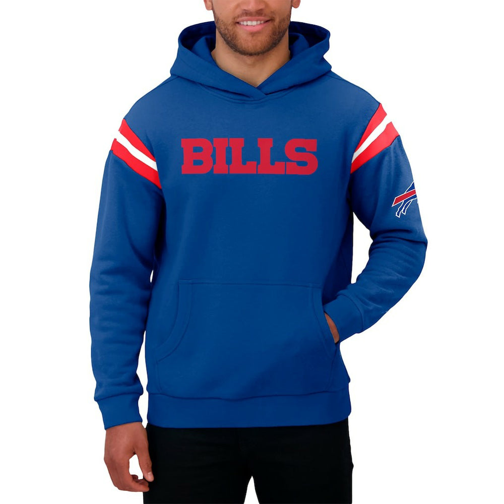 Buffalo Bills Darius Rucker Collection Football Washed Pullover Hoodie - Royal - Fanatics