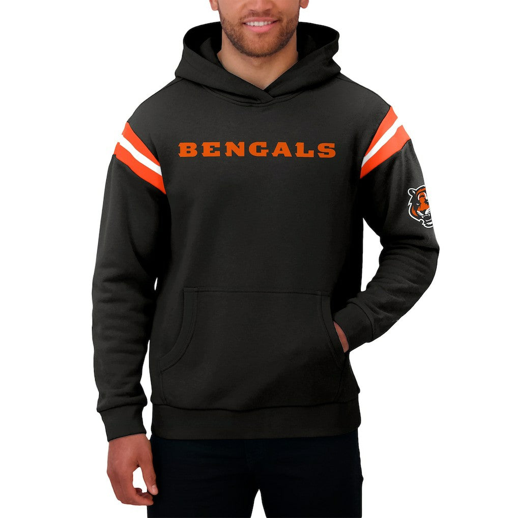 Cincinnati Bengals Darius Rucker Collection Football Washed Pullover Hoodie - Charcoal - Fanatics