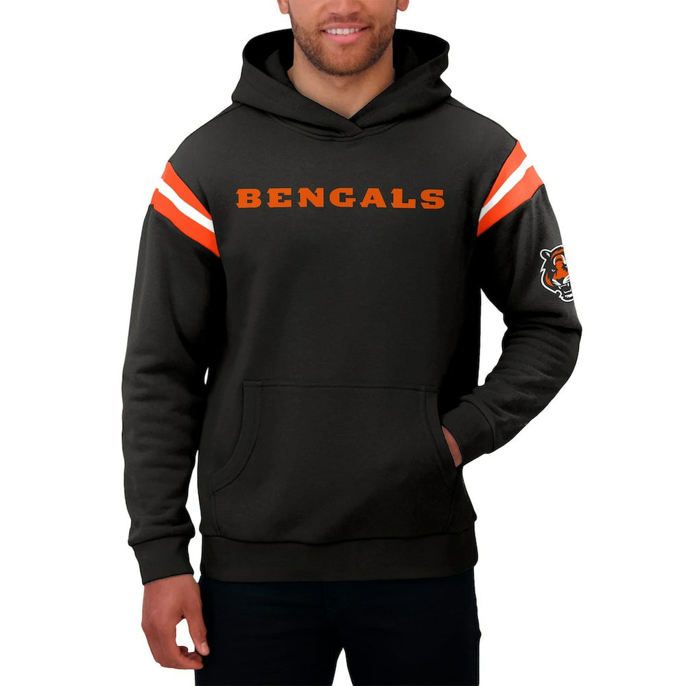 Cincinnati Bengals Darius Rucker Collection Football Washed Pullover Hoodie - Charcoal - Fanatics