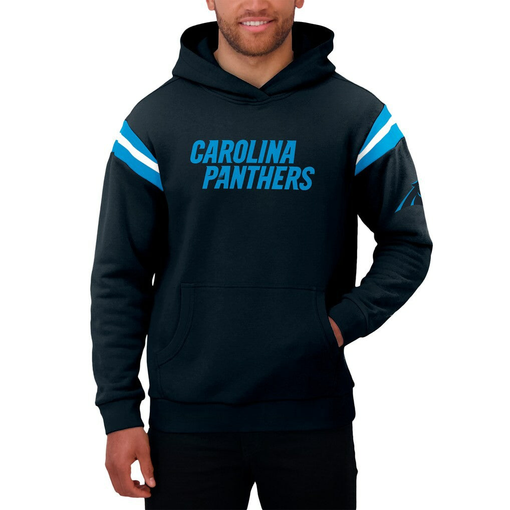Carolina Panthers Darius Rucker Collection Football Washed Pullover Hoodie - Black - Fanatics