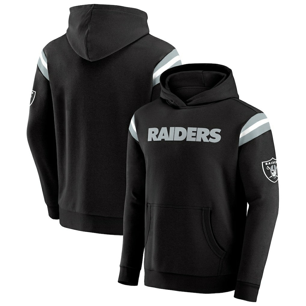 Las Vegas Raiders Darius Rucker Collection Football Washed Pullover Hoodie - Black - Fanatics