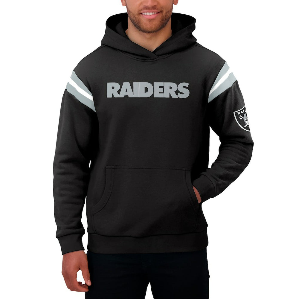 Las Vegas Raiders Darius Rucker Collection Football Washed Pullover Hoodie - Black - Fanatics