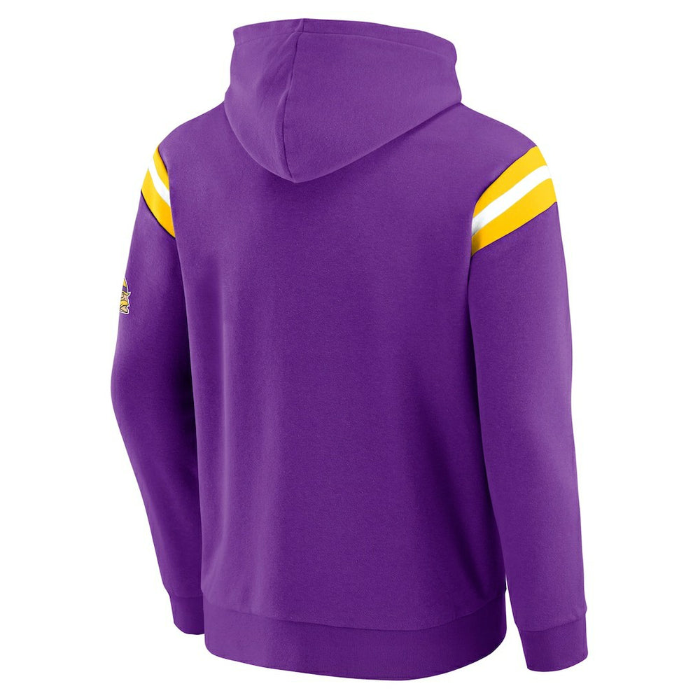 Minnesota Vikings Darius Rucker Collection Football Washed Pullover Hoodie - Purple - Fanatics