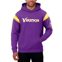 Minnesota Vikings Darius Rucker Collection Football Washed Pullover Hoodie - Purple - Fanatics