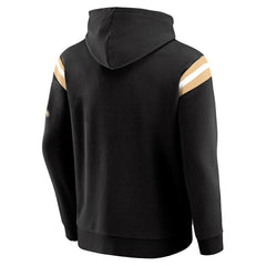 New Orleans Saints Darius Rucker Collection Football Washed Pullover Hoodie - Black - Fanatics