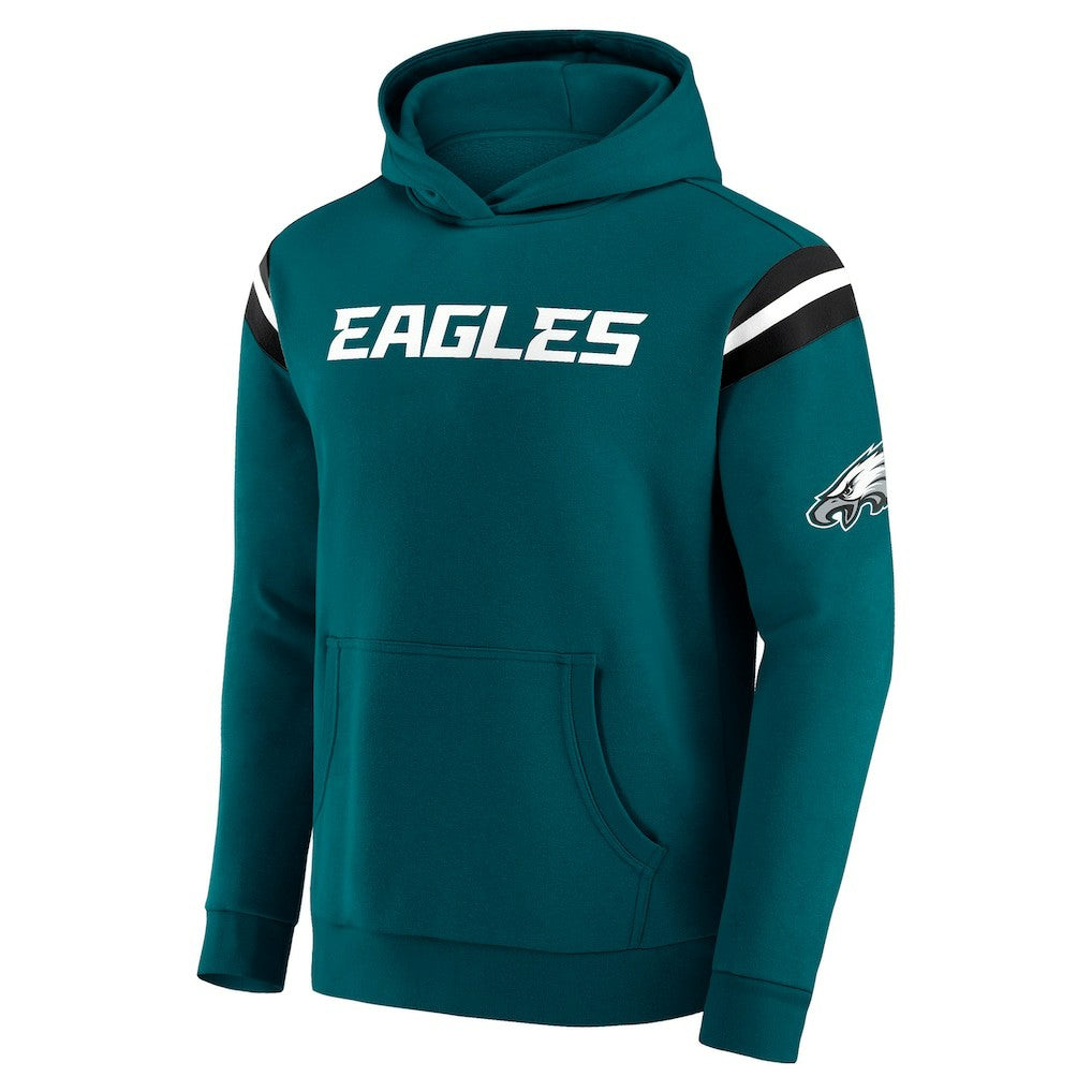 Philadelphia Eagles Darius Rucker Collection Football Washed Pullover Hoodie - Green - Fanatics
