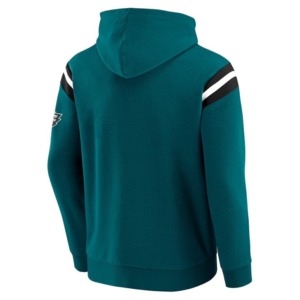 Philadelphia Eagles Darius Rucker Collection Football Washed Pullover Hoodie - Green - Fanatics