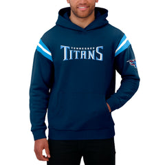 Tennessee Titans Darius Rucker Collection Football Washed Pullover Hoodie - Navy - Fanatics
