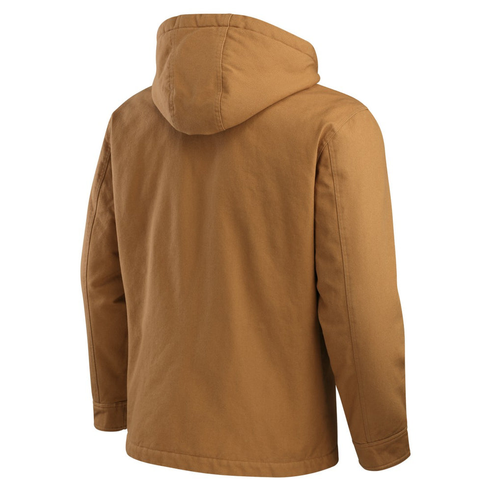 New York Jets Darius Rucker Collection Canvas Full-Zip Hoodie Jacket - Tan - Fanatics