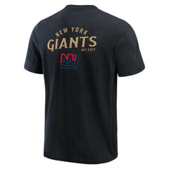 New York Giants Darius Rucker Collection Washed Henley T-Shirt - Black - Fanatics
