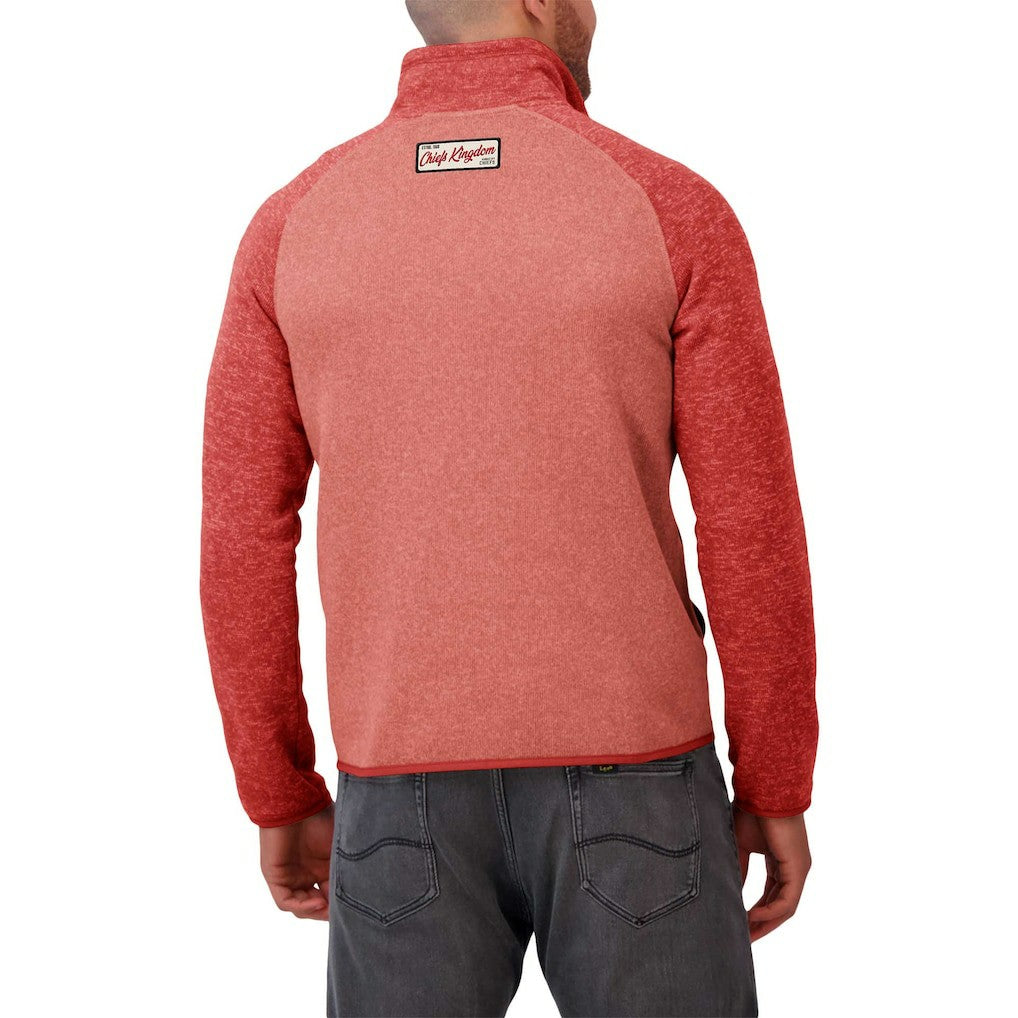 Kansas City Chiefs Darius Rucker Collection Tonal Quarter-Zip Jacket - Red - Fanatics