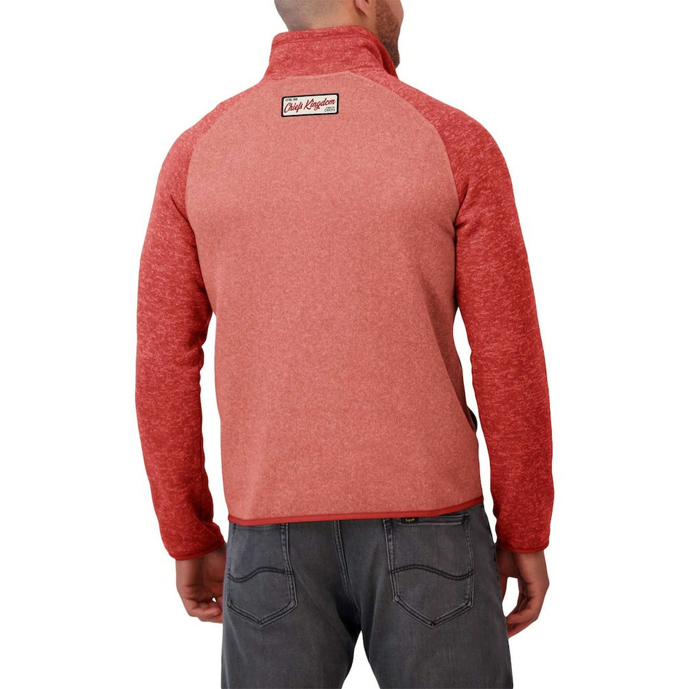 Kansas City Chiefs Darius Rucker Collection Tonal Quarter-Zip Jacket - Red - Fanatics