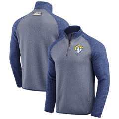 Los Angeles Rams Darius Rucker Collection Tonal Quarter-Zip Jacket - Blue - Fanatics