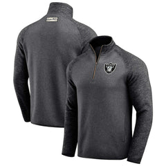 Las Vegas Raiders Darius Rucker Collection Tonal Quarter-Zip Jacket - Black - Fanatics