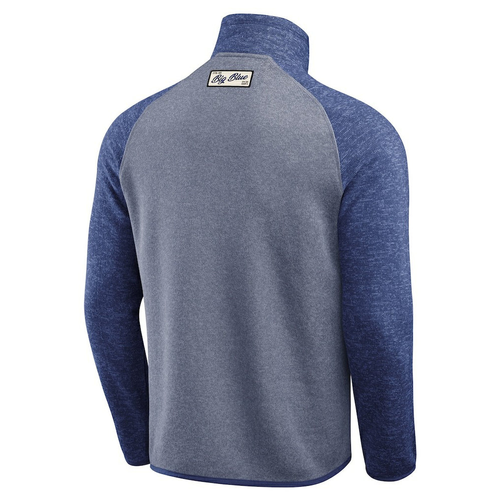 New York Giants Darius Rucker Collection Tonal Quarter-Zip Jacket - Blue - Fanatics
