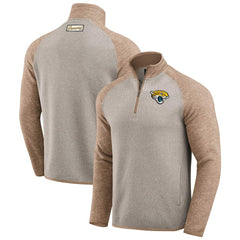 Jacksonville Jaguars Darius Rucker Collection Tonal Quarter-Zip Jacket - Tan - Fanatics