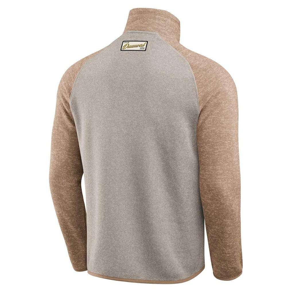 Jacksonville Jaguars Darius Rucker Collection Tonal Quarter-Zip Jacket - Tan - Fanatics