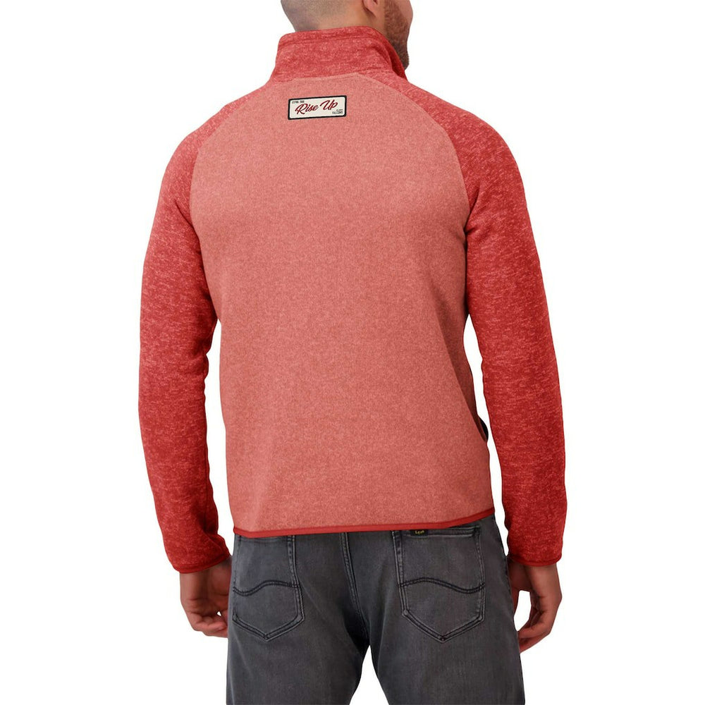 Atlanta Falcons Darius Rucker Collection Tonal Quarter-Zip Jacket - Red - Fanatics
