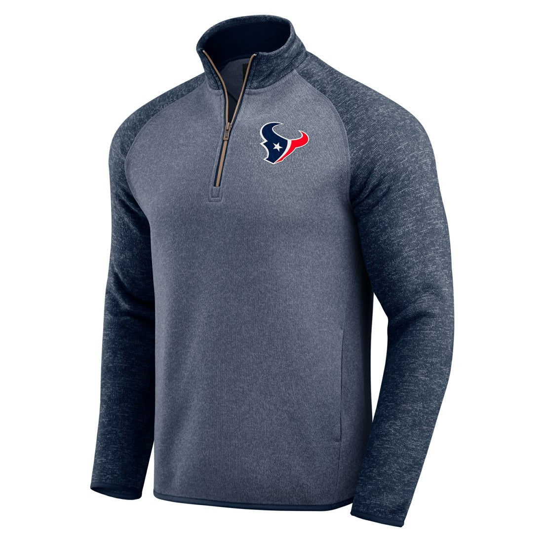 Houston Texans Darius Rucker Collection Tonal Quarter-Zip Jacket - Navy - Fanatics