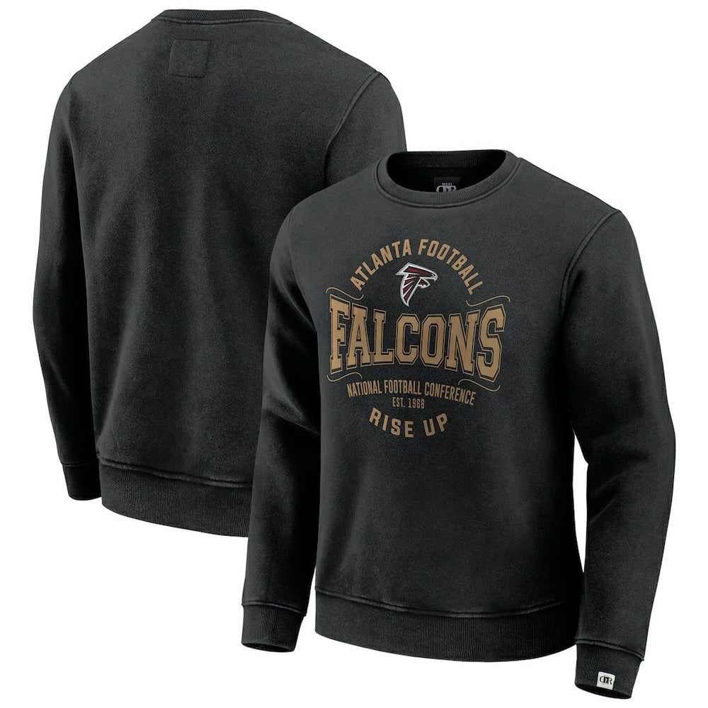 Atlanta Falcons Darius Rucker Collection Vintage Pullover Sweatshirt - Black - Fanatics