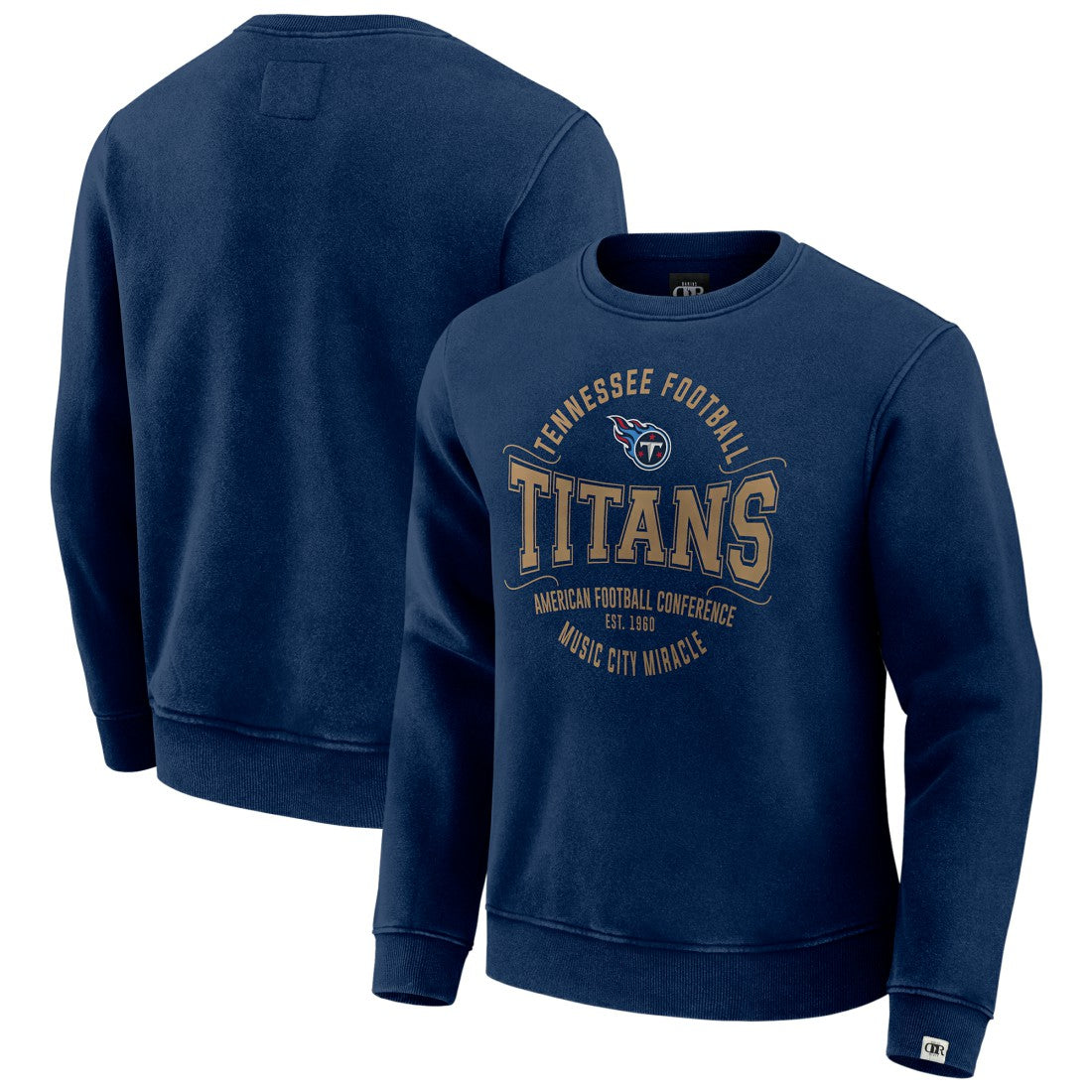 Tennessee Titans Darius Rucker Collection Vintage Pullover Sweatshirt - Navy - Fanatics