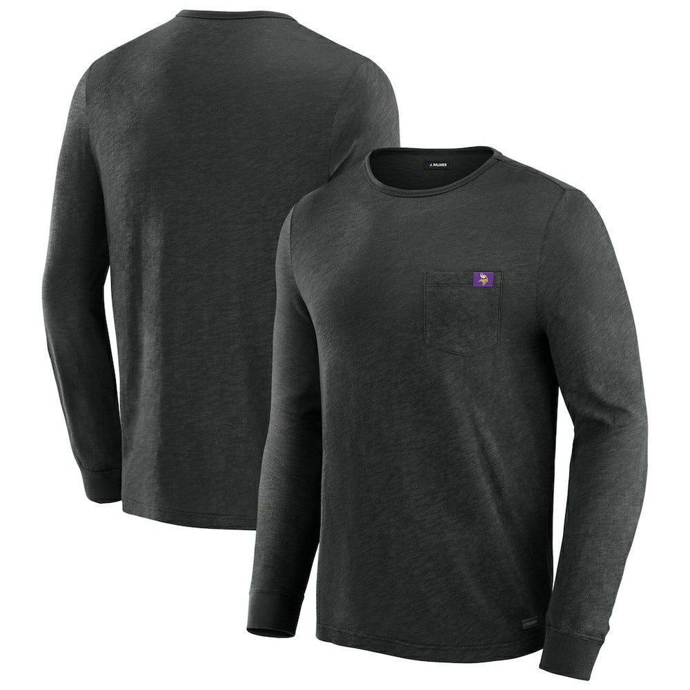 Minnesota Vikings J. Palmer In-The-Pocket Long Sleeve T-Shirt - Black - NFL