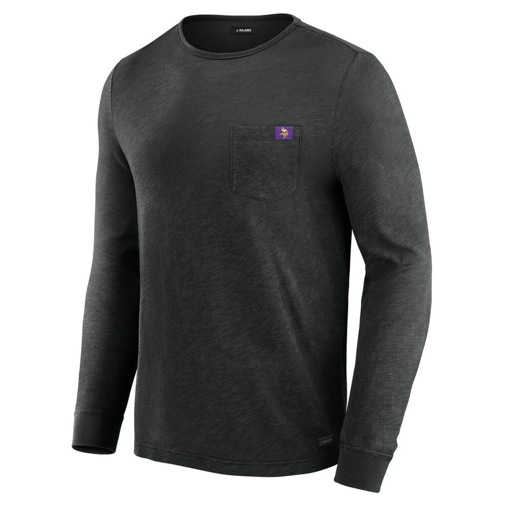 Minnesota Vikings J. Palmer In-The-Pocket Long Sleeve T-Shirt - Black - NFL