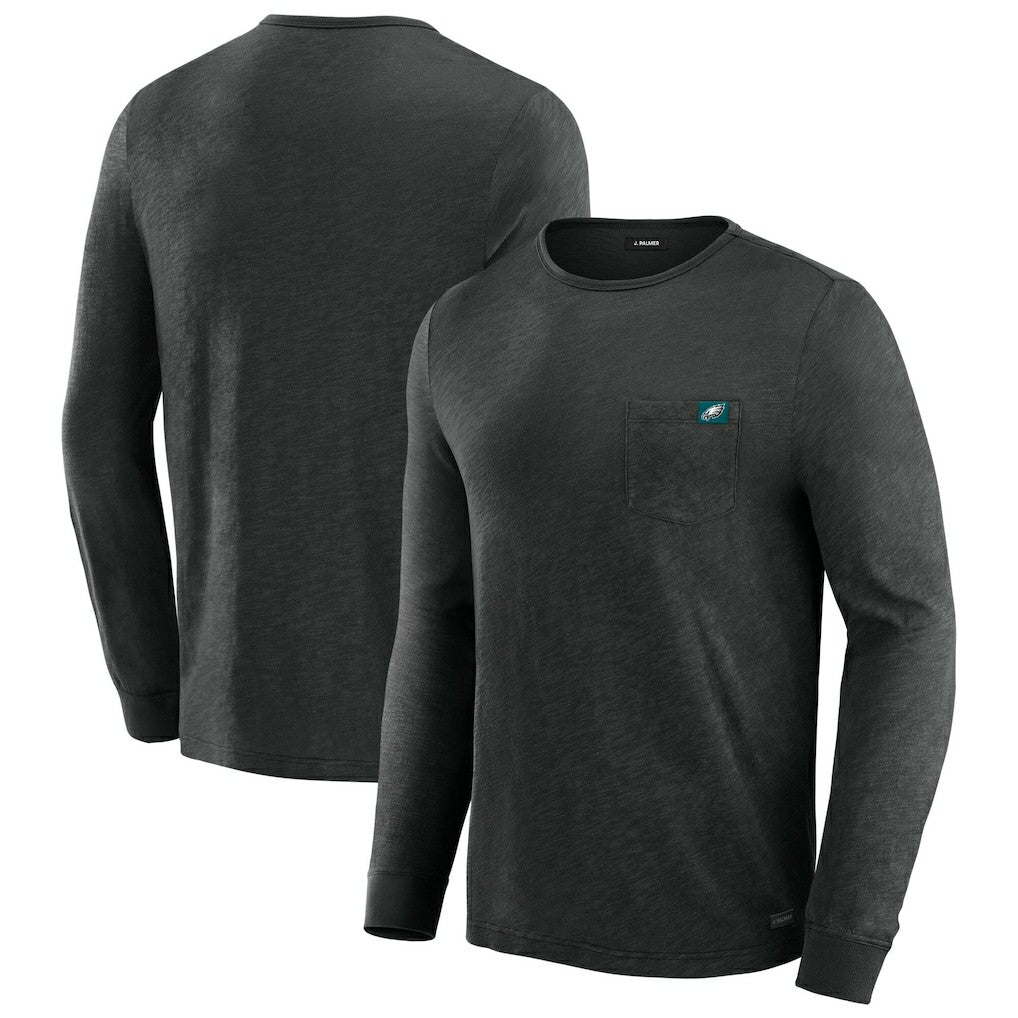 Philadelphia Eagles J. Palmer In-The-Pocket Long Sleeve T-Shirt - Black - NFL