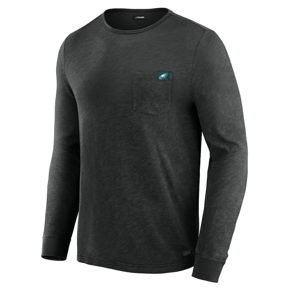 Philadelphia Eagles J. Palmer In-The-Pocket Long Sleeve T-Shirt - Black - NFL