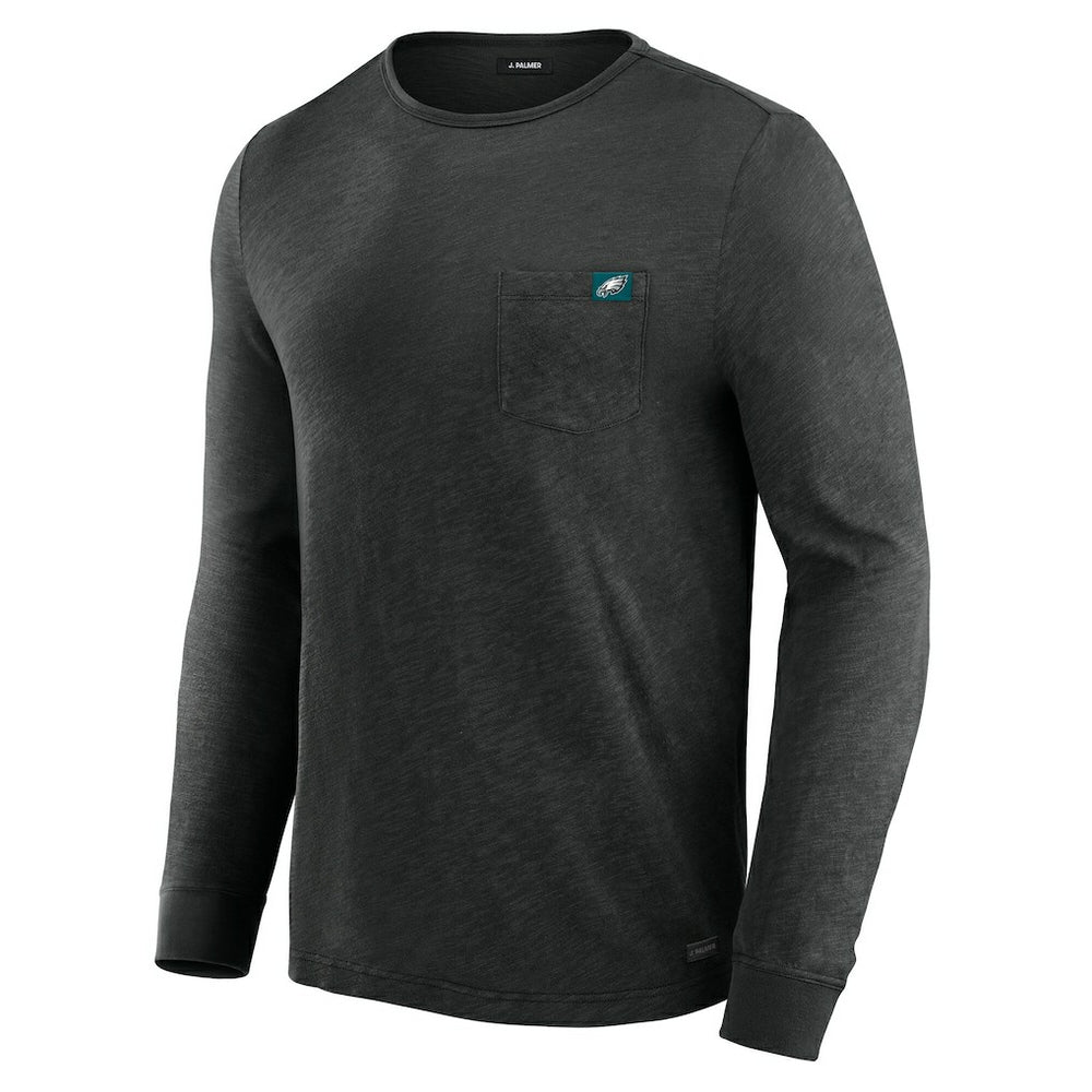 Philadelphia Eagles J. Palmer In-The-Pocket Long Sleeve T-Shirt - Black - NFL
